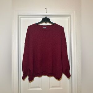 Altar’d State (ARULA) Red Wine Sweater